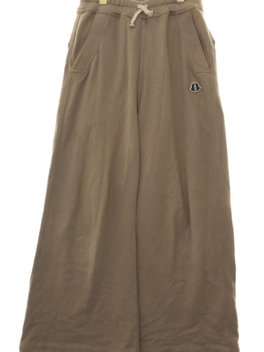 Moncler Rick Owens Sweatshirt Bella Wide Long Pants Brown XS